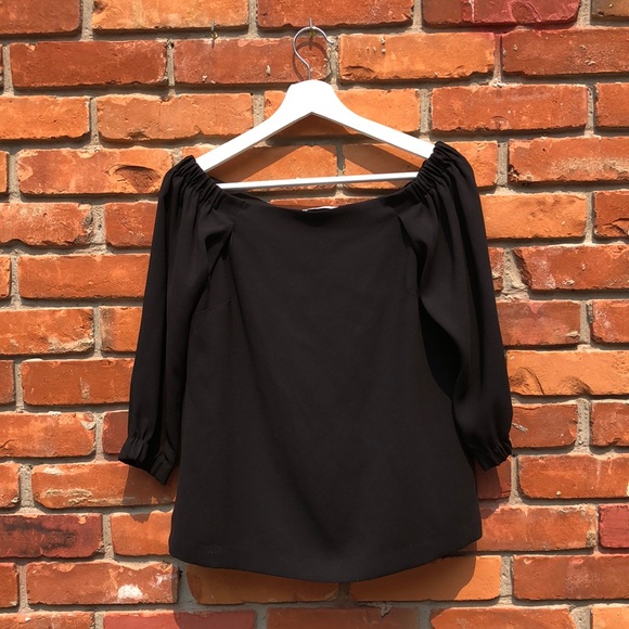 Babaton Aritzia Rodrigo Blouse Off Shoulder - Picture 1 of 4